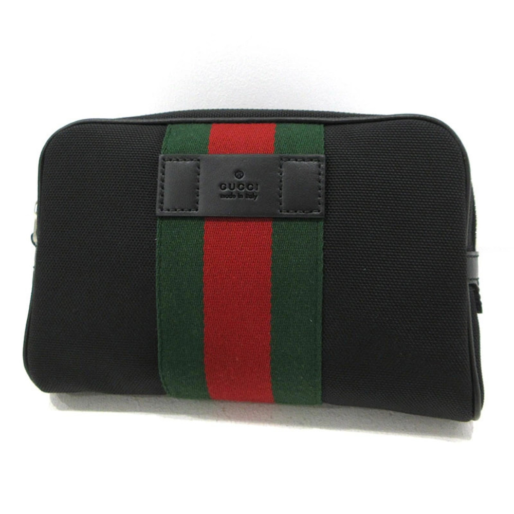 Gucci Sherry Waist Bag Body Black